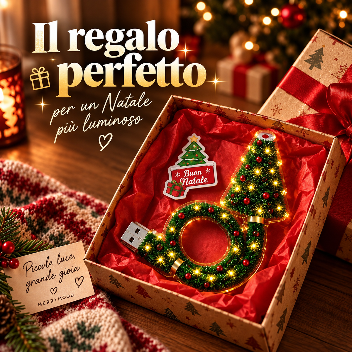MerryMood- Proiettore Natalizio