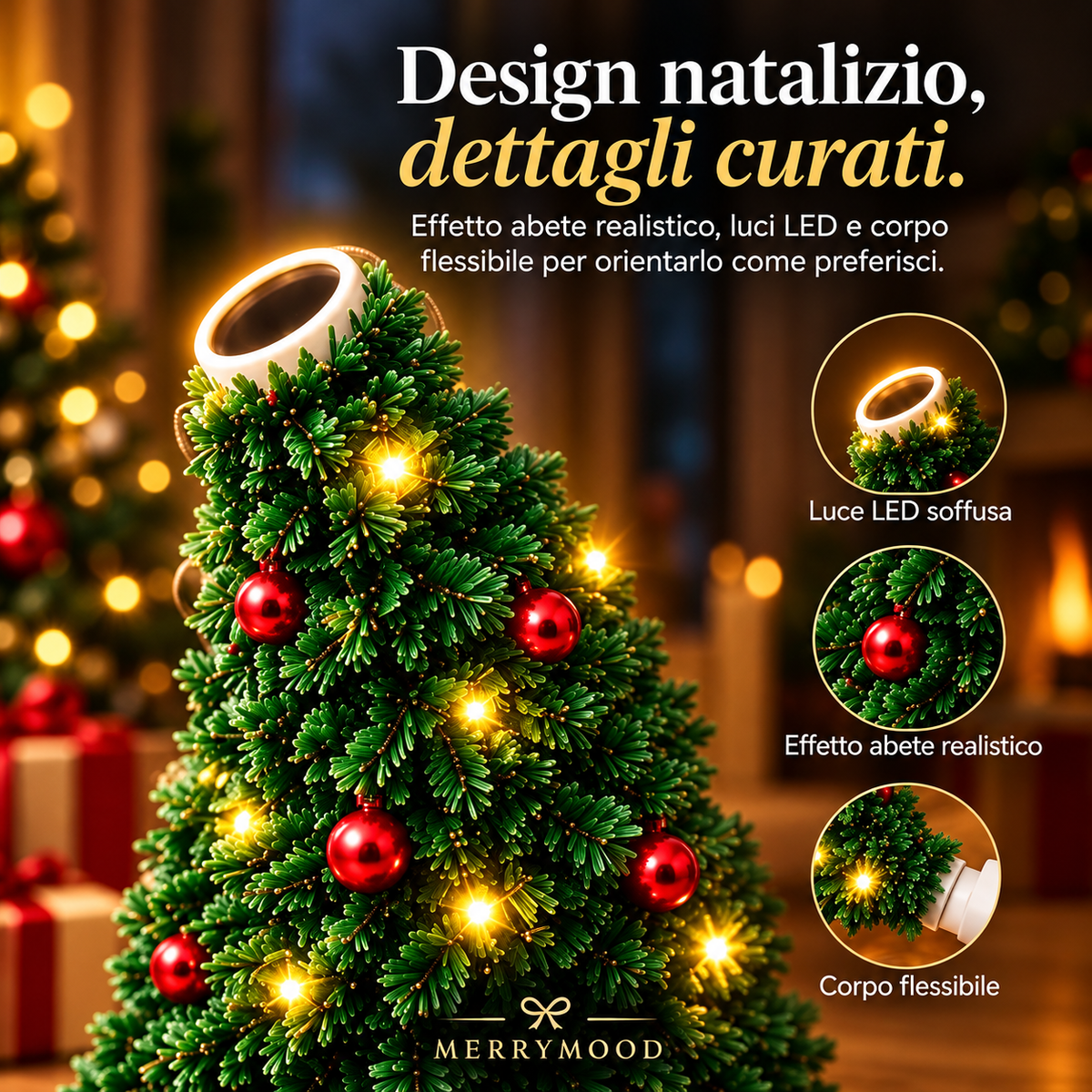 MerryMood- Proiettore Natalizio