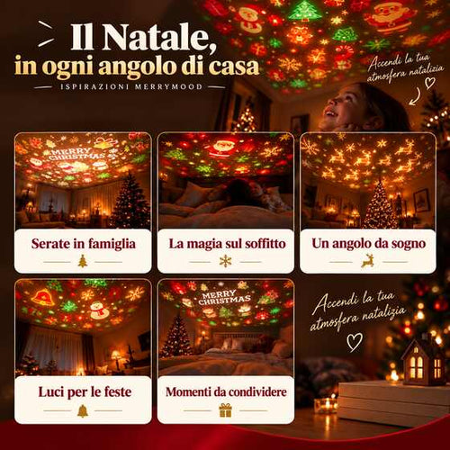 MerryMood- Proiettore Natalizio