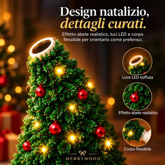 MerryMood- Proiettore Natalizio